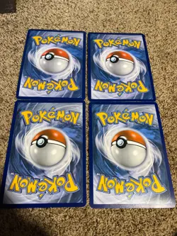 5x7 Jumbo pokemon cards. Set of 4. Comes with two BASIC and two MEGA cards. - Image 2
