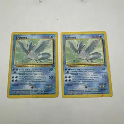 Articuno 17/62 Fossil Non Holo Lot Of 2 Cards HP - Image 1