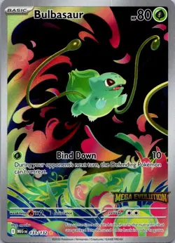 Bulbasaur - (Mega Evolution Stamped) Illustration Rare Miscellaneous Cards & Pro - Image 1