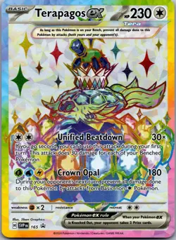 Terapagos ex - 165 Pokemon TCG SV: Scarlet & Violet Promo Cards Promo NM - Image 1
