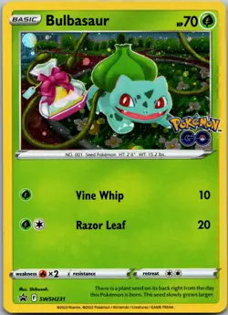 Bulbasaur - SWSH231 Pokemon TCG SWSH: Sword & Shield Promo Cards Promo NM - Image 1