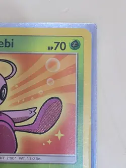 Shining Celebi SM79 Black Star Promo - Holo Pokemon Card - Image 3
