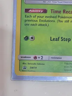 Shining Celebi SM79 Black Star Promo - Holo Pokemon Card - Image 5