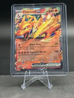 Charizard ex 161 Sv: Scarlet & Violet Promo Cards Holo Pokemon - Image 1