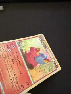 Pokemon TCG Card HeartGold SoulSilver Undaunted 6/90 Magcargo Holo - Image 2