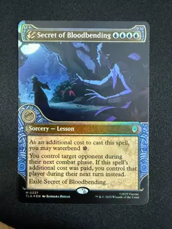 Secret of Bloodbending (SHOWCASE FOIL) - Avatar (Magic) - Image 1