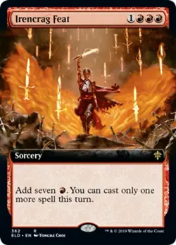 MTG IRENCRAG FEAT EXC EXTENDED - PRODEZZA DEL FERROPICCO - ELD-X - MAGIC - Image 1