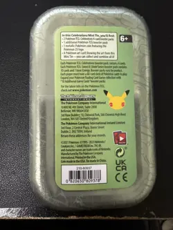 Pokemon Celebrations Mini Tin Unova new and factory sealed - Image 2