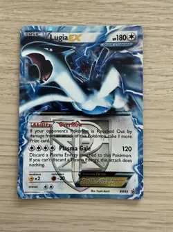 2013 Pokemon Black & White Star Promo Holo Lugia EX #BW83 - Image 1