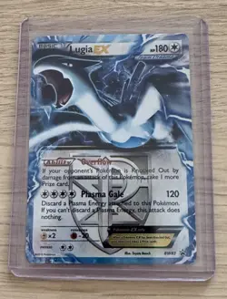2013 Pokemon Black & White Star Promo Holo Lugia EX #BW83 - Image 3