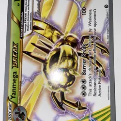 Pokemon 2016 World Championships XY Steam Siege Yanmega BREAK 8/114 - NM "DB" - Image 4