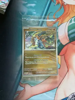 Slither Wing Paradox Rift Best Buy Stamped Promo Pokemon TCG 107/182 SEALED - Image 1