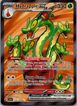Hydrapple ex - 156/142 Pokemon TCG SV07: Stellar Crown Ultra Rare NM - Image 1