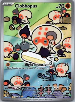 Clobbopus - 207/191 Pokemon TCG SV08: Surging Sparks Illustration Rare NM - Image 1