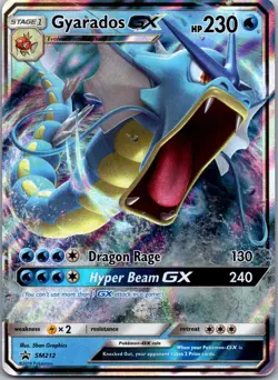 Gyarados GX - SM212 Pokemon TCG SM Promos Promo NM - Image 1