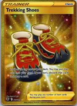 Trekking Shoes (Secret) 215/189 Pokemon TCG SWSH10: Astral Radiance Secret Rare - Image 1