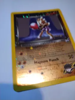 Pokemon Rocket's Hitmonchan - 9 [Winner] 009/009 Best of Reverse Holo NM - Image 3
