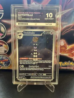 Pokemon Gothitelle TCG SVP #211 Black Star Promo Ace 10 Gem Mint - Image 1