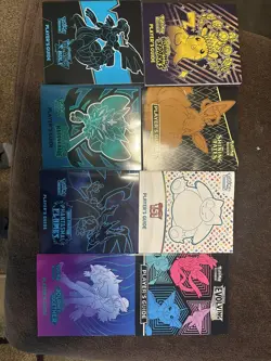 Pokemon TCG Elite Trainer Box Player's Guide (Booklet) Lot Of 8 - Image 1