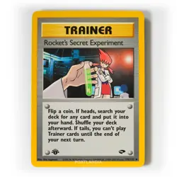 Pokemon - Rocket's Secret Experiment - 1st Edition - 120/132 - Gym Challenge - Image 1