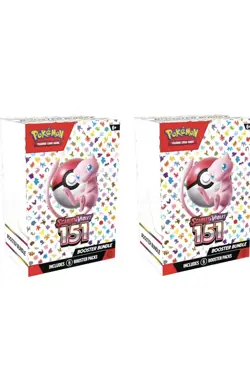 Pokemon TCG Scarlet & Violet 151 Booster Bundle Lot Of 2 Sealed - Image 1