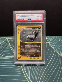 2003 Pokemon Skyridge Houndoom H11 PSA 6 - Image 1