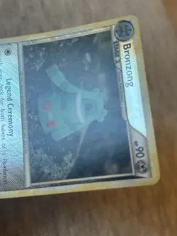 Pokemon TCG HGSS Triumphant Bronzong 15/102 Reverse Holo Rare MP - Image 5