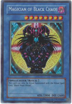 Yu-Gi-Oh! Magician of Black Chaos (NM) Unlimited Secret Rare PP01-EN001 - Image 1