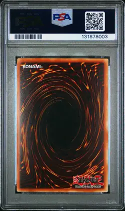 2003 Yu-Gi-Oh! Harpies Feather Duster SDD Limited Edition Secret Rare PSA 9 - Image 2