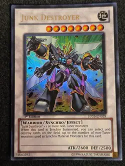 Yugioh! LP Junk Destroyer - 5DS3-EN039 - Ultra Rare - 1st Edition Lightly Played - Image 1