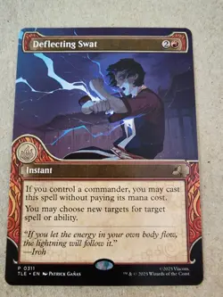 Deflecting Swat (Showcase) Avatar: The Last Airbender: Eternal-Legal Regular Mtg - Image 1