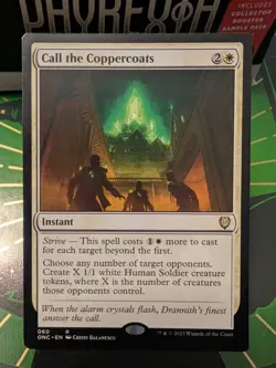 MTG Call the Coppercoats Commander: Phyrexia: All Will Be One Regular NM - Image 2