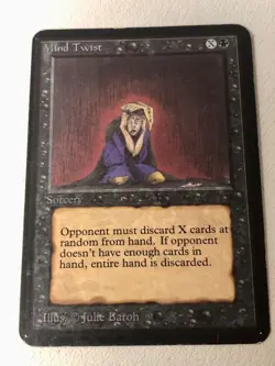 Mind Twist [Alpha Edition] MP MTG Vintage Magic: The Gathering - Image 1