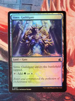 Simic Guildgate Foil Ravnica Remastered Magic Gathering MTG RVR - Image 1