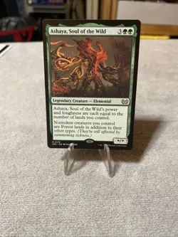 Ashaya Soul Of The Wild Zendikar Rising MTG Magic NM - Image 1
