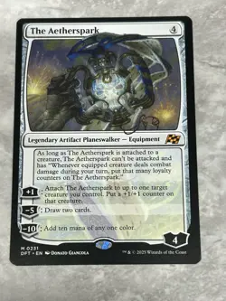 The Aetherspark Aetherdrift Regular MTG Mythic - Image 1