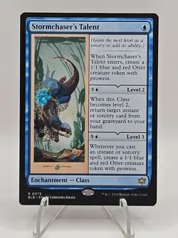 [1x] Stormchaser's Talent Near Mint, English Bloomburrow MTG Magic - Image 1