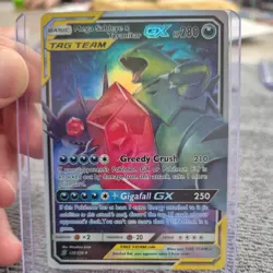 Pokemon TCG Unified Minds Mega Sableye And Tyranitar GX 126/236 - Image 1
