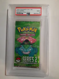 2005 Pokemon Pop Series 2 SEALED Booster PACK PSA 9 MINT 66445572 - Image 3