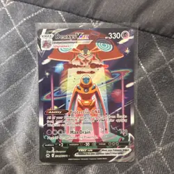 Pokemon TCG Deoxys VMAX GG45/GG70 Crown Zenith Galarian Gallery NM - Image 1