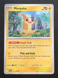Morpeko - 072/167 - Uncommon - SV06: Twilight Masquerade - Pokemon TCG - Image 1