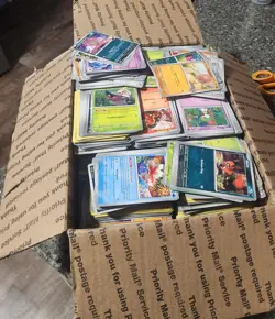 Massive Bulk Pokemon Lot 16 Pounds of Cards - Image 1