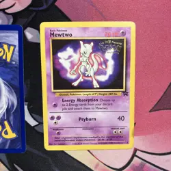 Mewtwo 3 + Electabuzz 2 WB The First Movie WoTC Black Star Promo Pokemon Card - Image 4