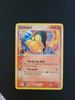 Pokemon Unseen Forces Cyndaquil Regular Card 54/115 LP - Image 1