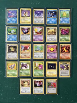 Pokemon MINT First Edition Team Rocket Card Lot 2000 - Image 1