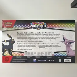 SEALED Pokemon TCG Prismatic Evolutions Premium Figure Collection - Image 2