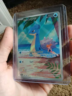 Pokemon TCG 2025 Misty's Lapras Holo Card 194/182 Sv10: Destined Rivals - Image 3