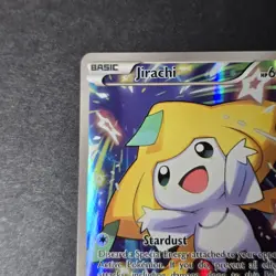 Pokemon Jirachi XY67a XY Alternate Art Full Art Holo Black Star Promo MP+ - Image 4