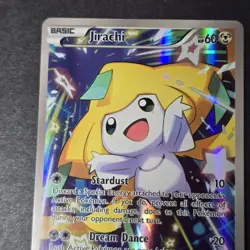 Pokemon Jirachi XY67a XY Alternate Art Full Art Holo Black Star Promo MP+ - Image 5
