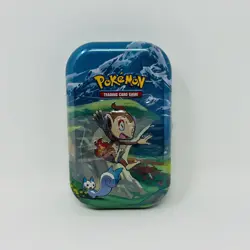 Pokemon TCG Sinnoh Stars Mini Tin - Chimchar Art Factory Sealed 2 Booster Packs - Image 1